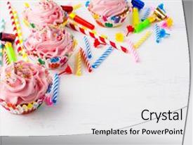 cupcake birthday chart template