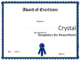 certificate powerpoint template