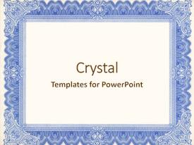 certificate powerpoint template