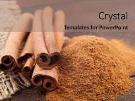 cinnamon powerpoint templates | crystalgraphics cinnamon powerpoint templates | crystalgraphics, Presentation templates