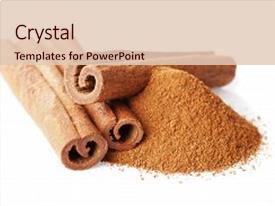 cinnamon powerpoint templates | crystalgraphics cinnamon powerpoint templates | crystalgraphics, Presentation templates