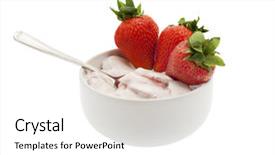 powerpoint template: fresh and healthy fruits on green and white powerpoint template: fresh and healthy fruits on green and white, Presentation templates