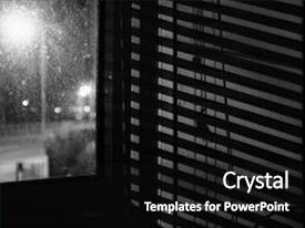 powerpoint template: depiction of financial crisis with big losses powerpoint template: depiction of financial crisis with big losses, Presentation templates