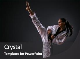 karate powerpoint templates | crystalgraphics karate powerpoint templates | crystalgraphics, Presentation templates