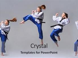 karate powerpoint templates | crystalgraphics karate powerpoint templates | crystalgraphics, Presentation templates