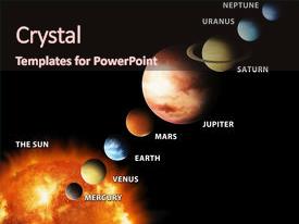 powerpoint template: inner four solar system planets furnished powerpoint template: inner four solar system planets furnished, Presentation templates