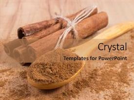 cinnamon powerpoint templates | crystalgraphics cinnamon powerpoint templates | crystalgraphics, Presentation templates