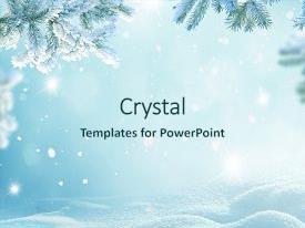 snow background for powerpoint